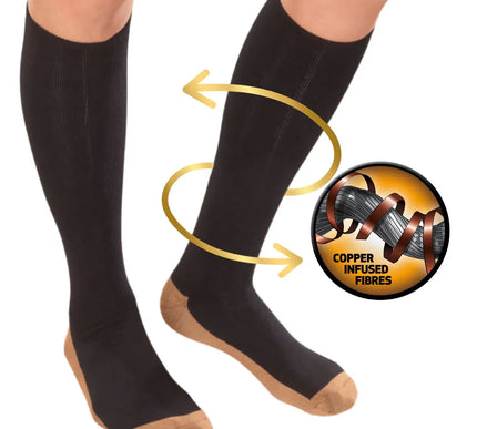Copper Care Support Compression Socks