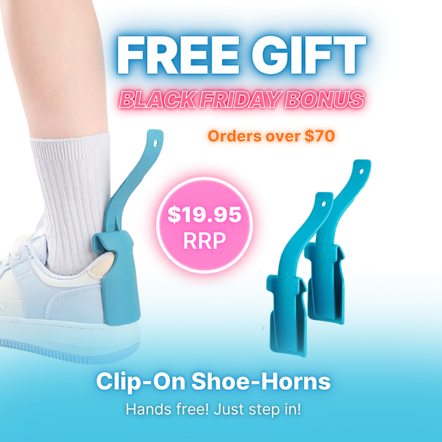 Hands-Free Shoe Horns 2pk