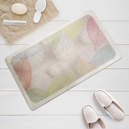 Deluxe Loofah Shower Mat -  Spring Meadow