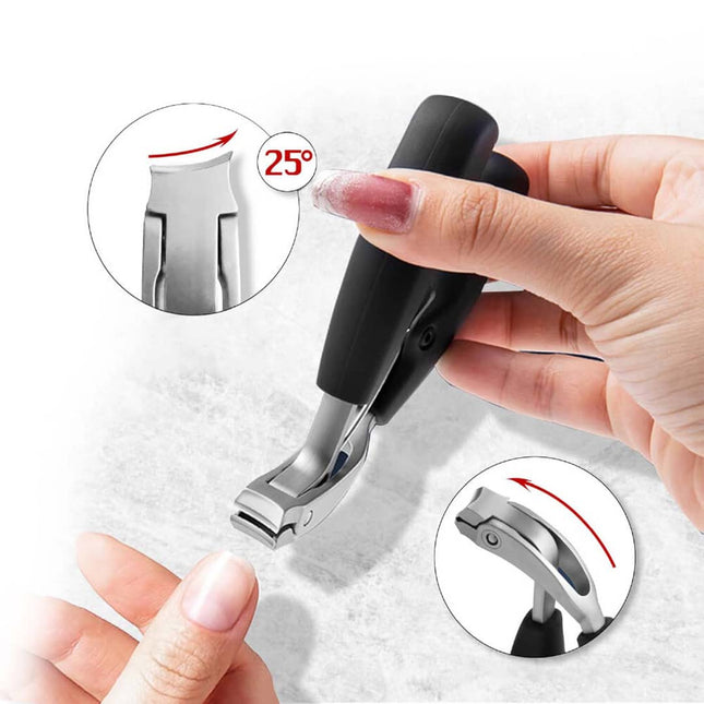 Ergonomic-Handle Nail Clippers