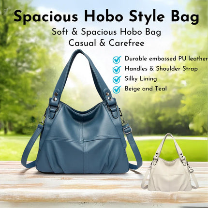 Spacious Hobo Style Bag